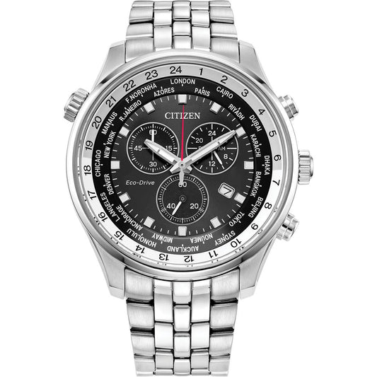 АТ0368-58E Citizen Eco-Drive para Hombre correa de acero inoxidable