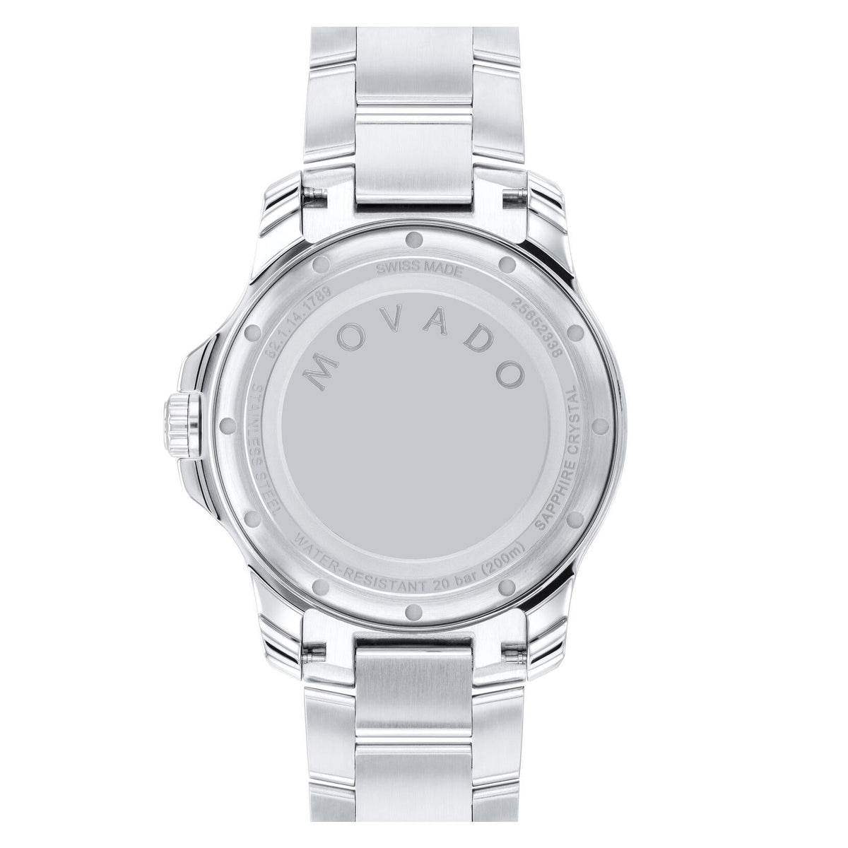 Movado Active Sport de hombre correa de metal 40 mm – 2600167