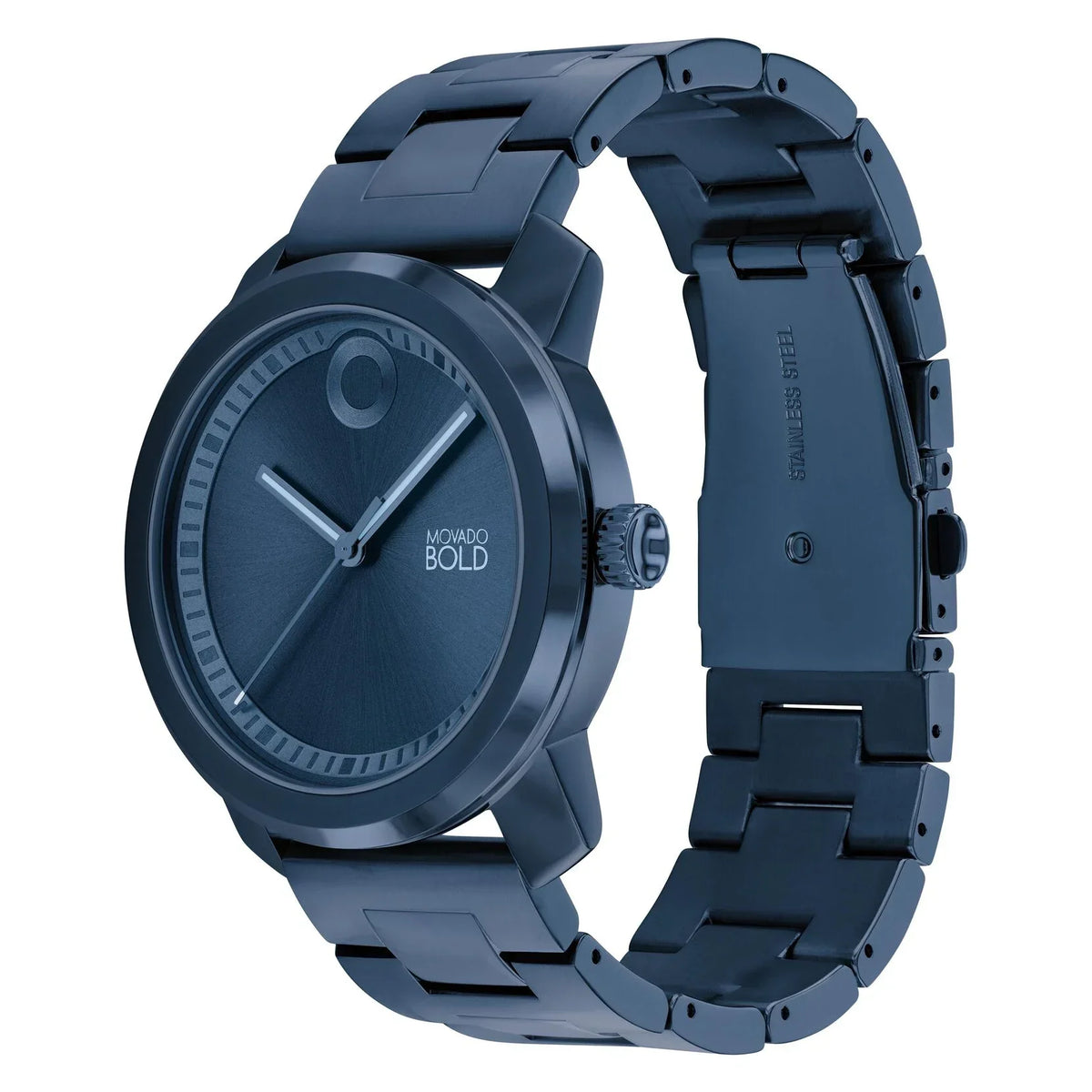 Movado Bold de hombre pulsera de metal 42 mm – 3601035