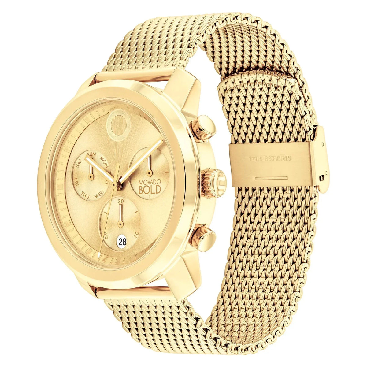 Movado Bold Trend Propel de hombre pulsera mesh 44mm – 3601046