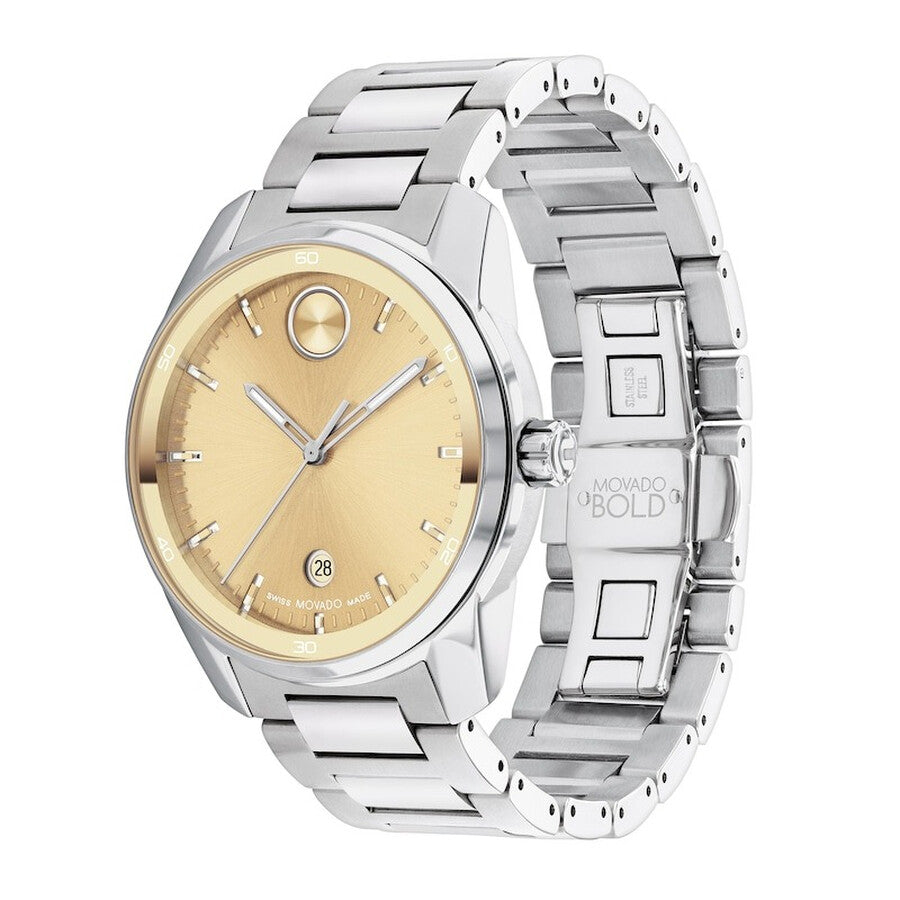 Movado bolda de hombre pulsera de metal – 3601203