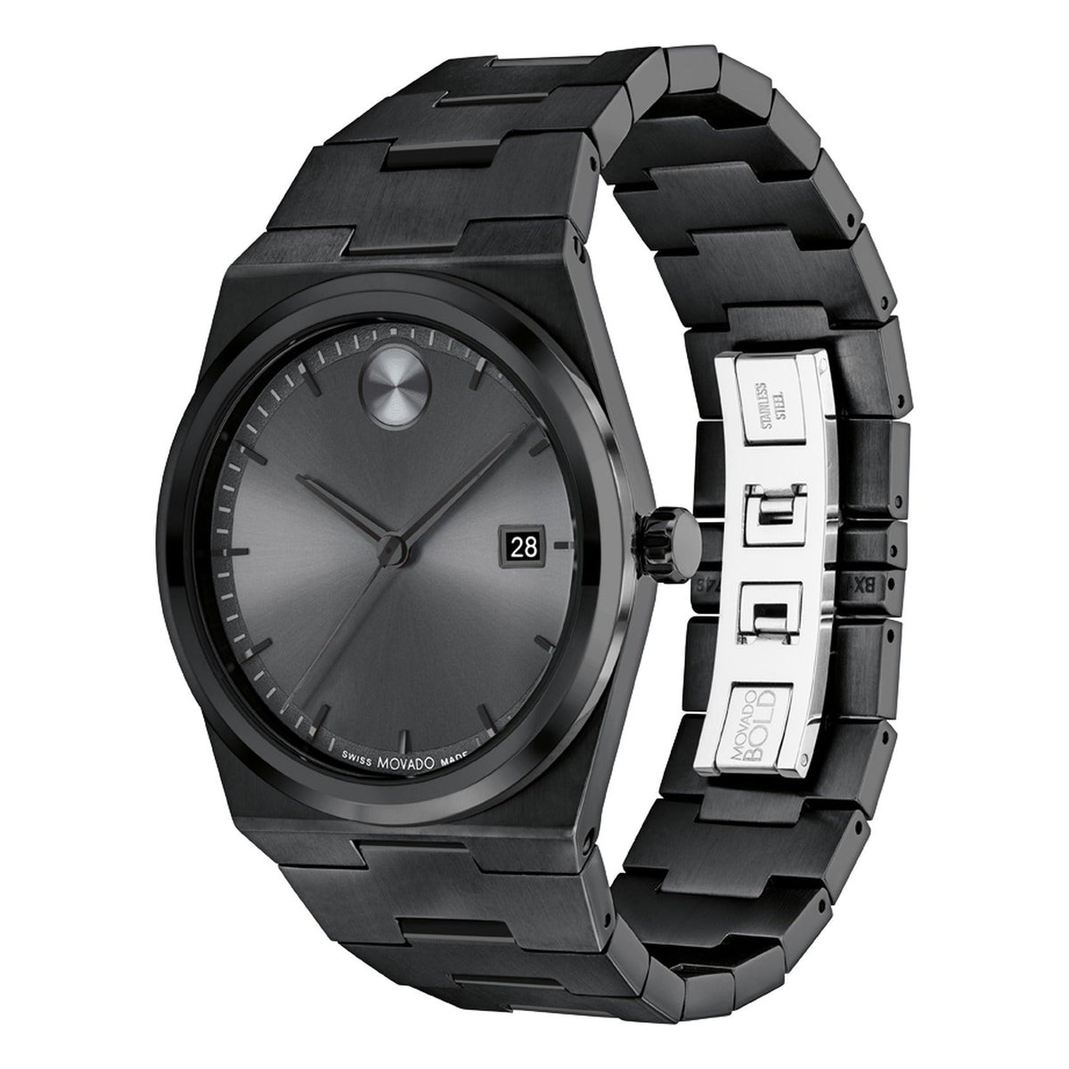 Movado Bold de hombre correa de metal – 3601224
