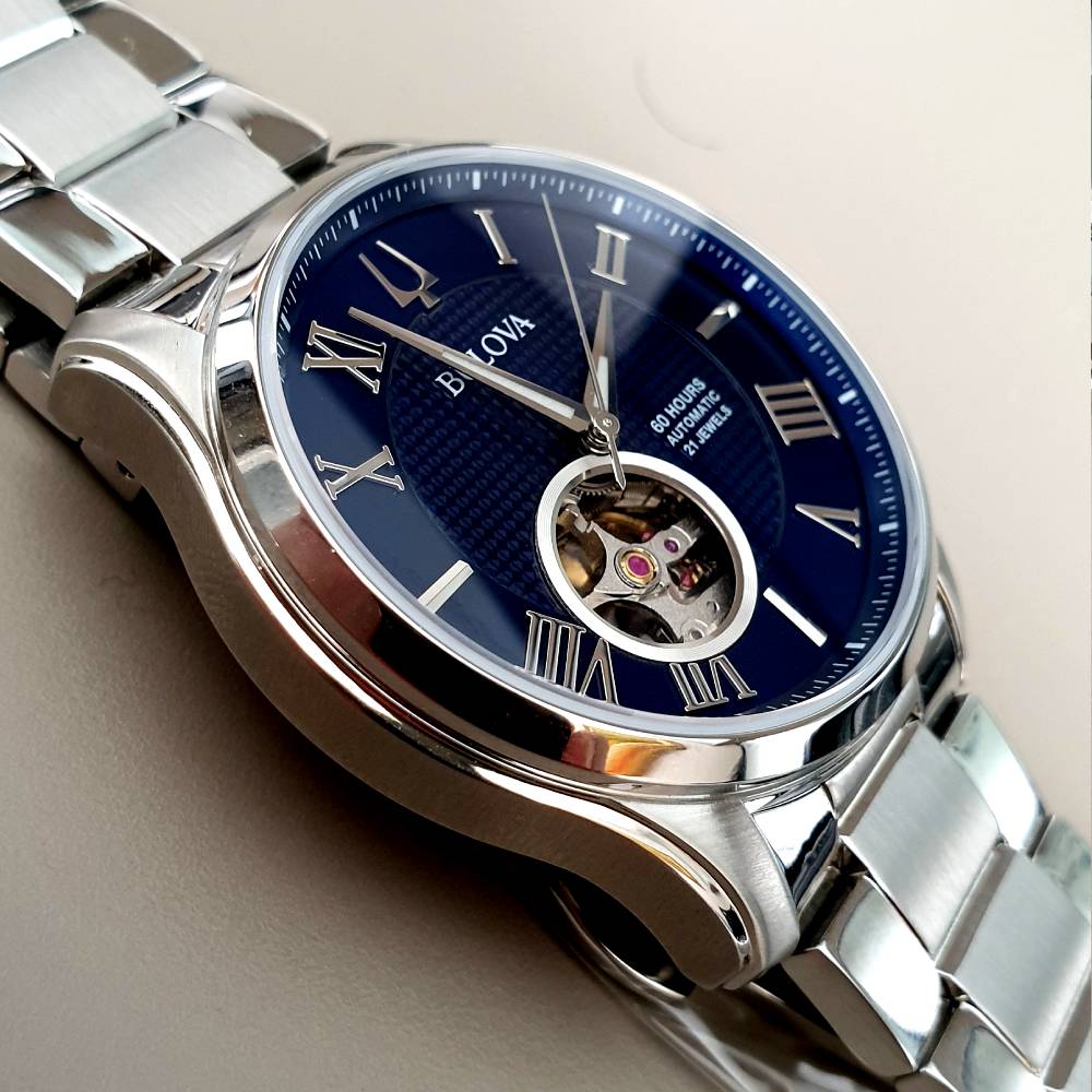 Bulova Wilton para Hombre pulsera de metal – 96A218