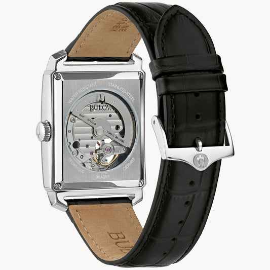 Bulova Sutton de hombre banda de cuero 33 mm – 96A269