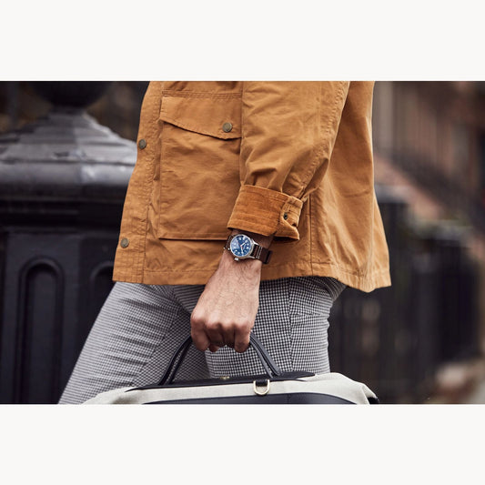 Bulova A-11 Hack Watch para caballero pulsera de tela – 96A282