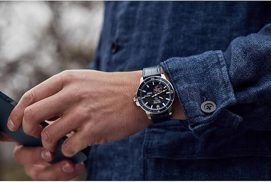 Bulova Marine Star para caballero pulsera de cuero – 96A291