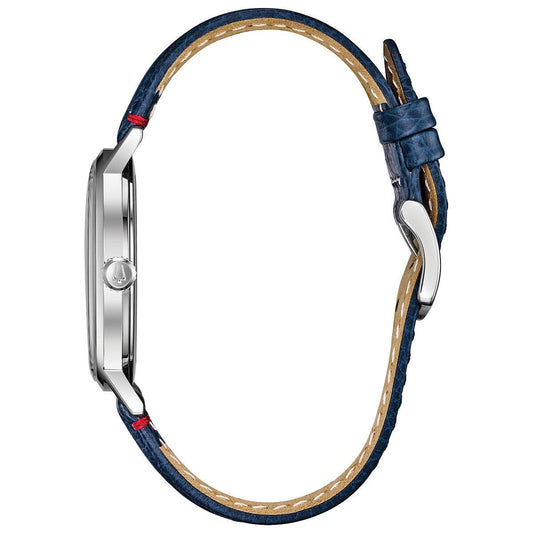 Bulova para caballero correa de cuero – 96B293