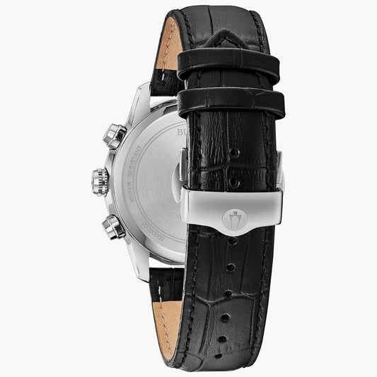 Bulova Sutton de hombre pulsera de cuero – 96B310