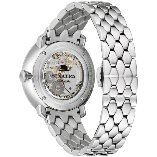 Bulova Frank Sinatra de hombre correa de metal – 96B346