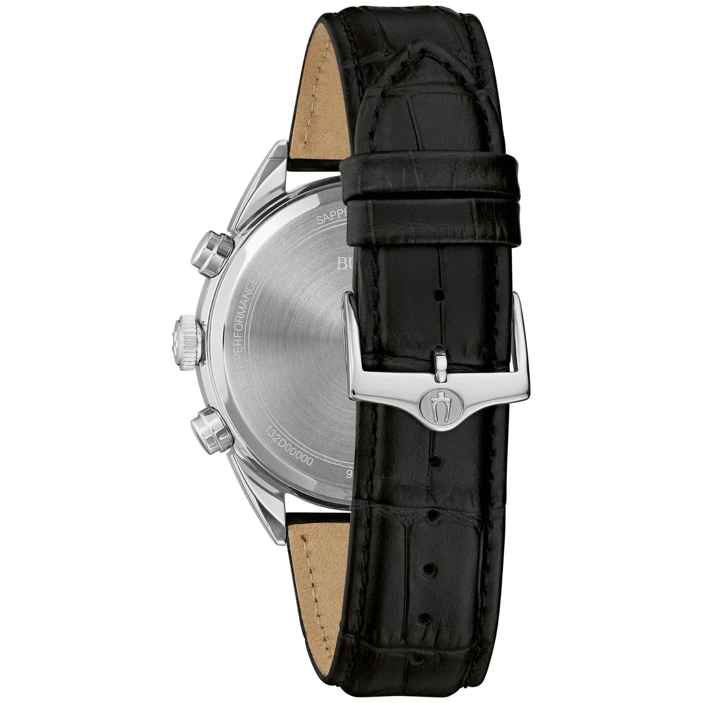Bulova High Precision de hombre pulsera de cuero – 96B371