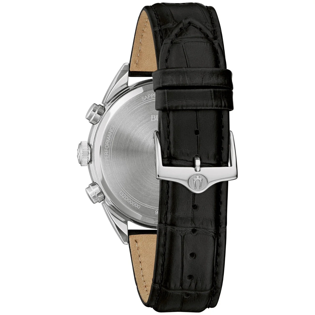 Bulova High Precision de hombre pulsera de cuero – 96B371
