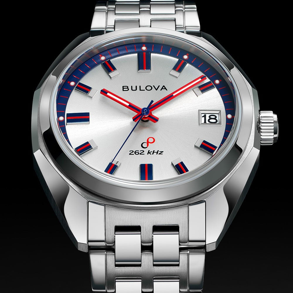 Bulova Jet Star de hombre pulsera de metal 40 mm – 96B400