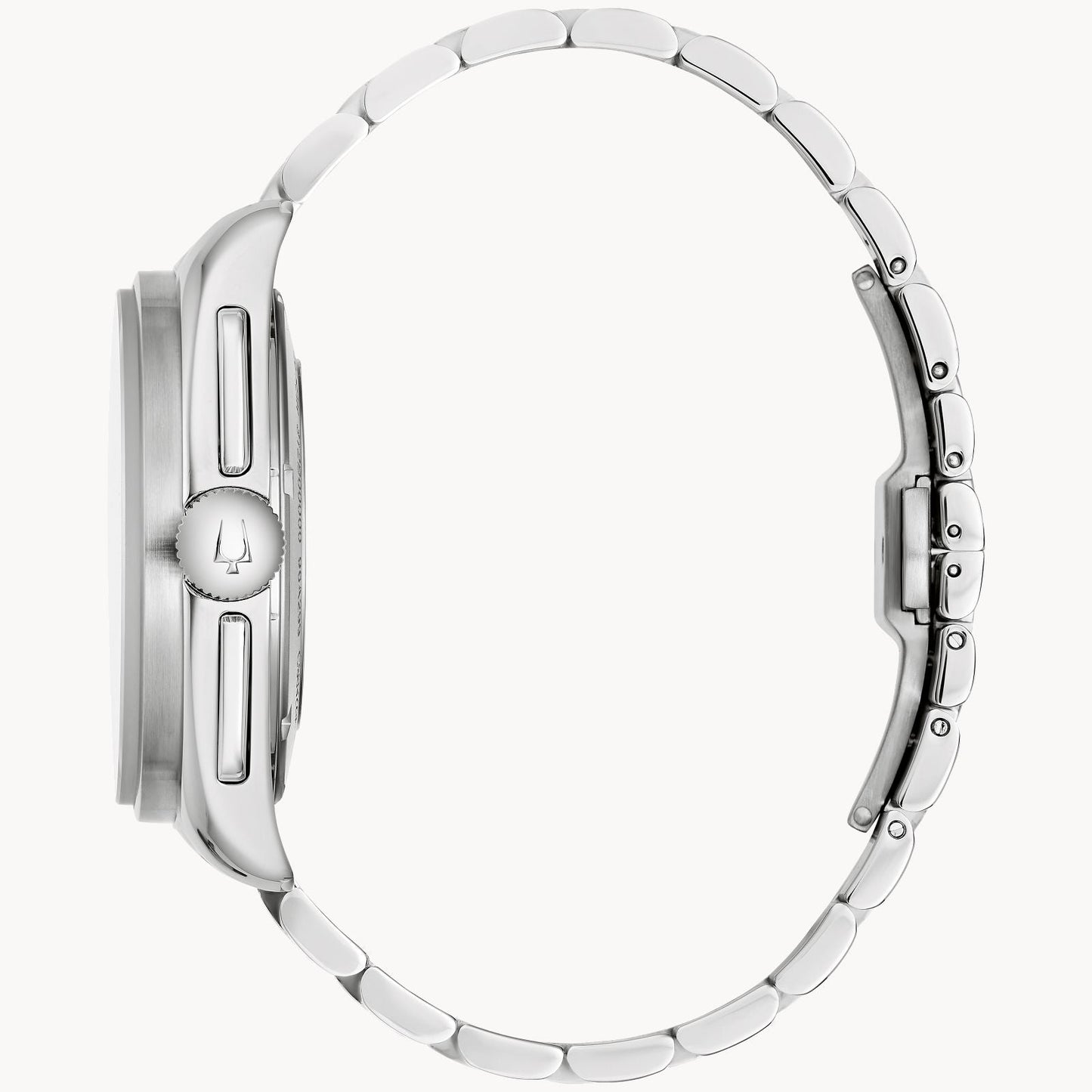 Bulova Lunar Pilot de caballero pulsera de metal – 96K115