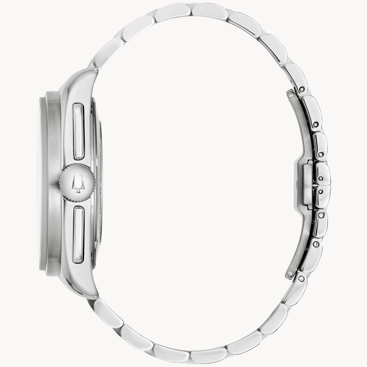 Bulova Lunar Pilot de caballero pulsera de metal – 96K115