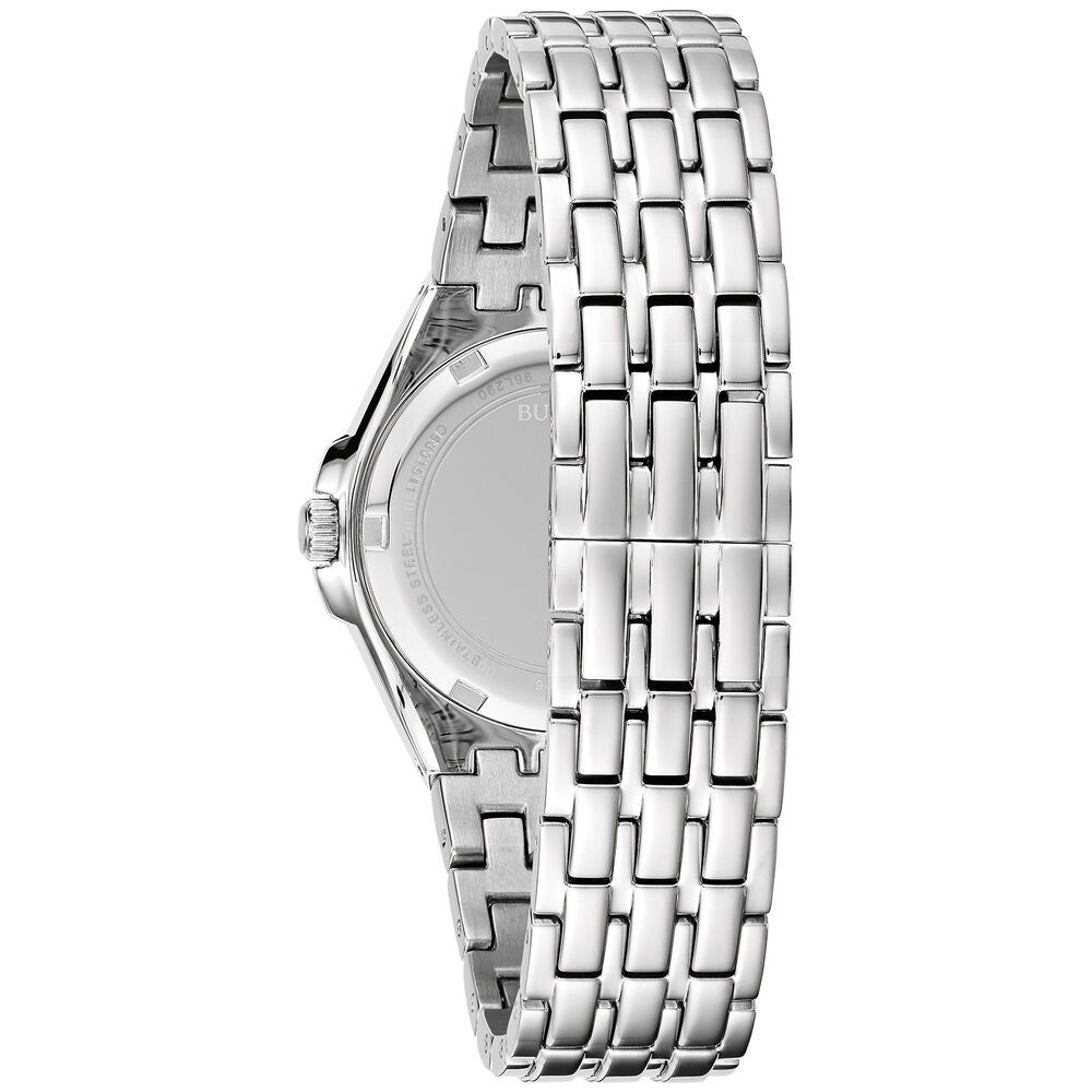 Bulova Crystal de mujer correa de metal – 96L290