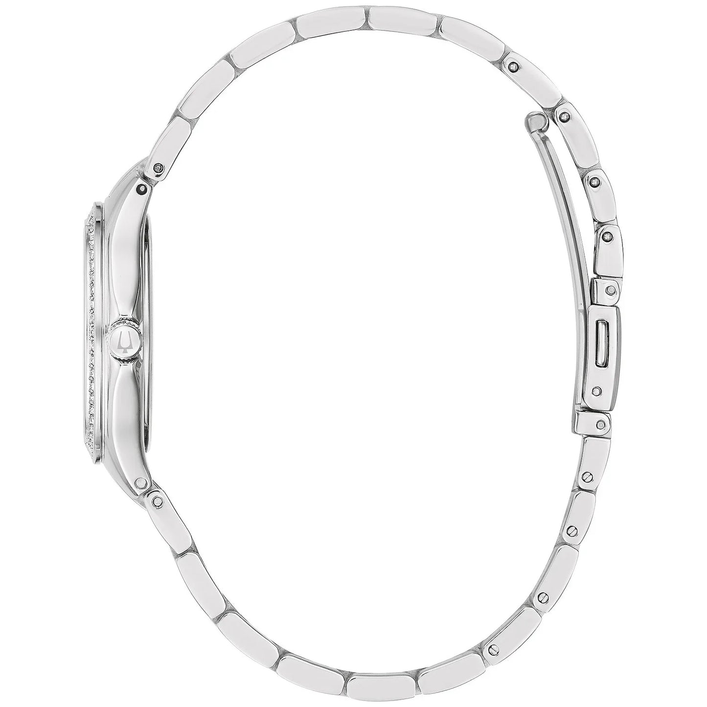 Bulova Crystal de mujer pulsera de metal 30 mm – 96L300