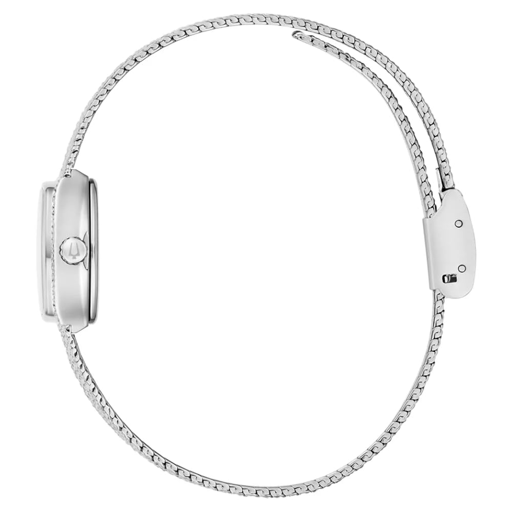 Bulova Goddess of Time de dama correa mesh – 96L343