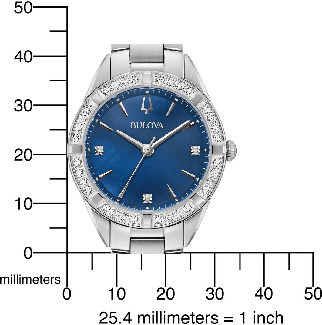 Bulova Classic de dama pulsera de metal 33 mm – 96R243