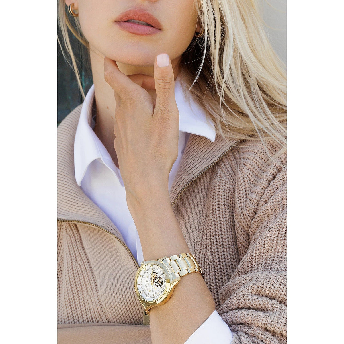 Bulova Sutton Classic de caballero pulsera de metal – 97A108
