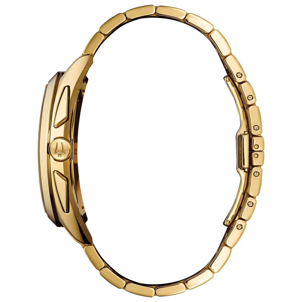 Bulova Curv para Hombre pulsera de metal – 97A125