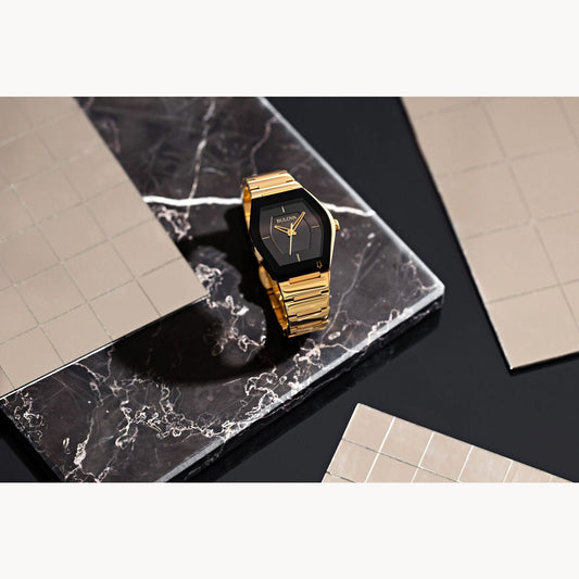 Bulova Gemini de caballero pulsera de metal – 97A164