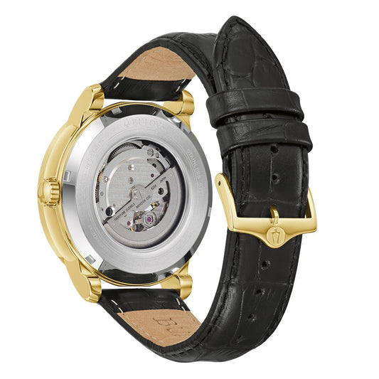 Bulova Wilton para Caballero correa de piel – 97A166