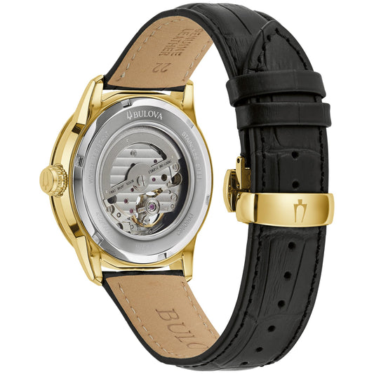 Bulova Classic Sutton de hombre pulsera de piel – 97A187