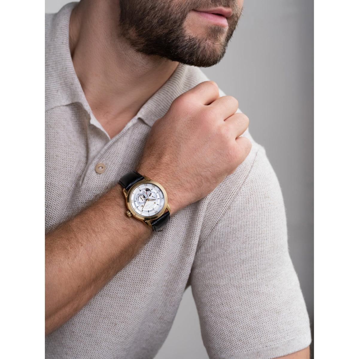 Bulova Classic Sutton de hombre pulsera de piel – 97A187