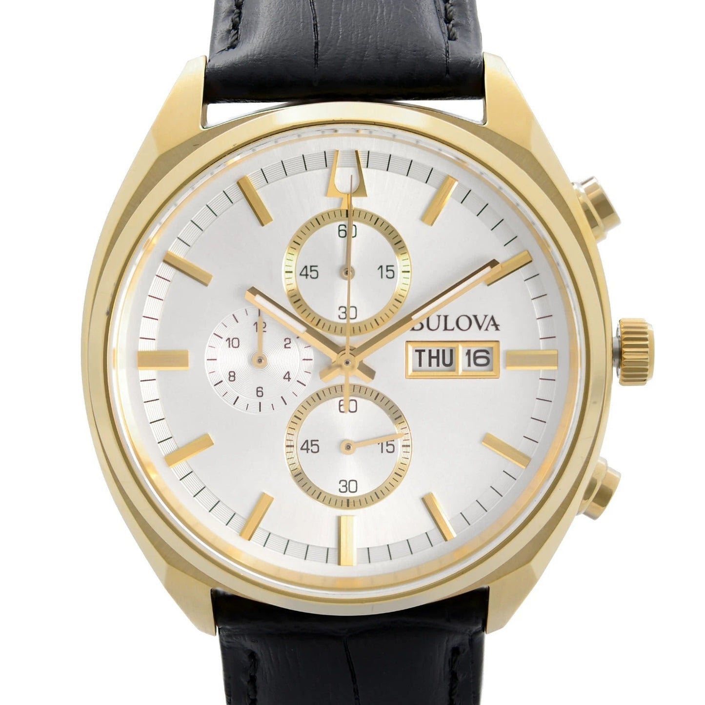 Bulova Surveyor de hombre correa de metal – 97C108