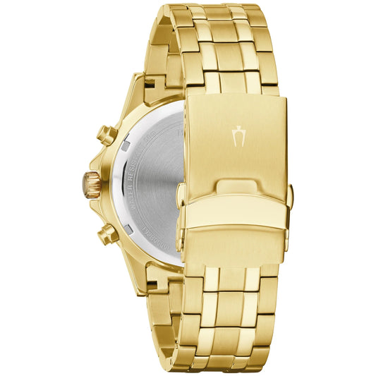 Bulova Diamond de hombre banda de acero inoxidable – 97D126