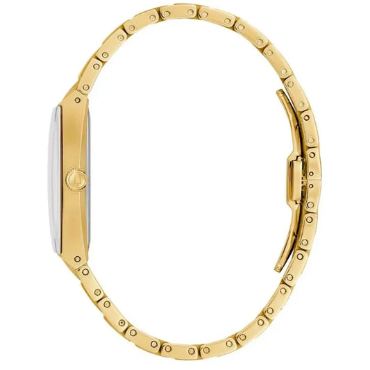 Bulova Quadra de hombre correa de metal – 97D132