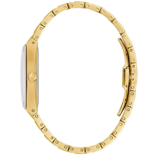 Bulova Quadra de hombre correa de metal – 97D132