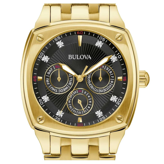 Bulova Dress de caballero pulsera de metal 40 mm – 97D138