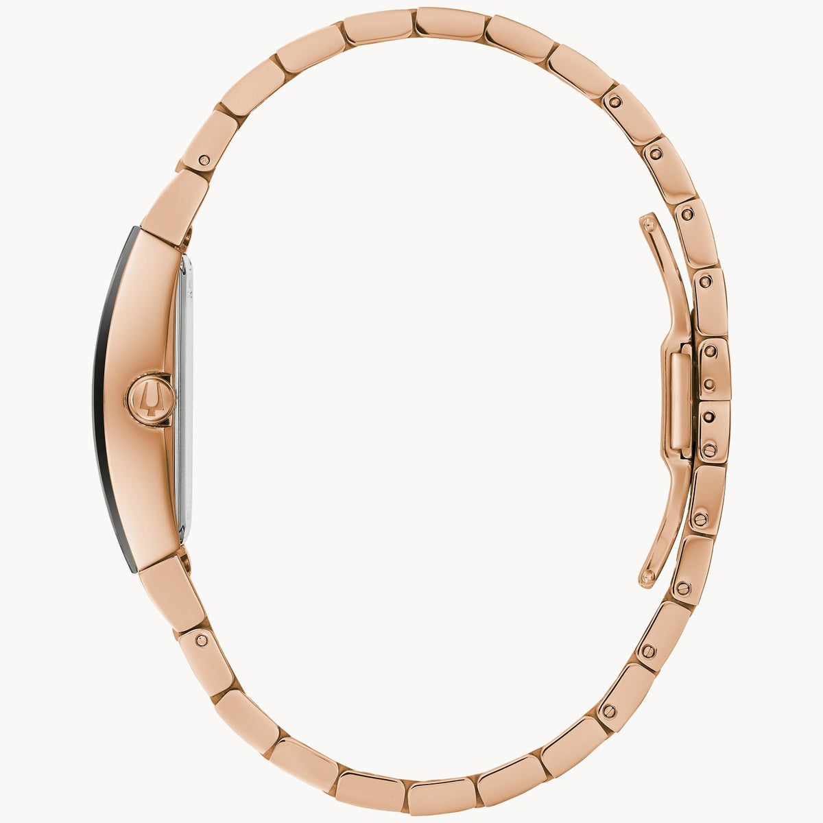 Bulova Gemini de señorita pulsera de metal 30 mm – 97P158