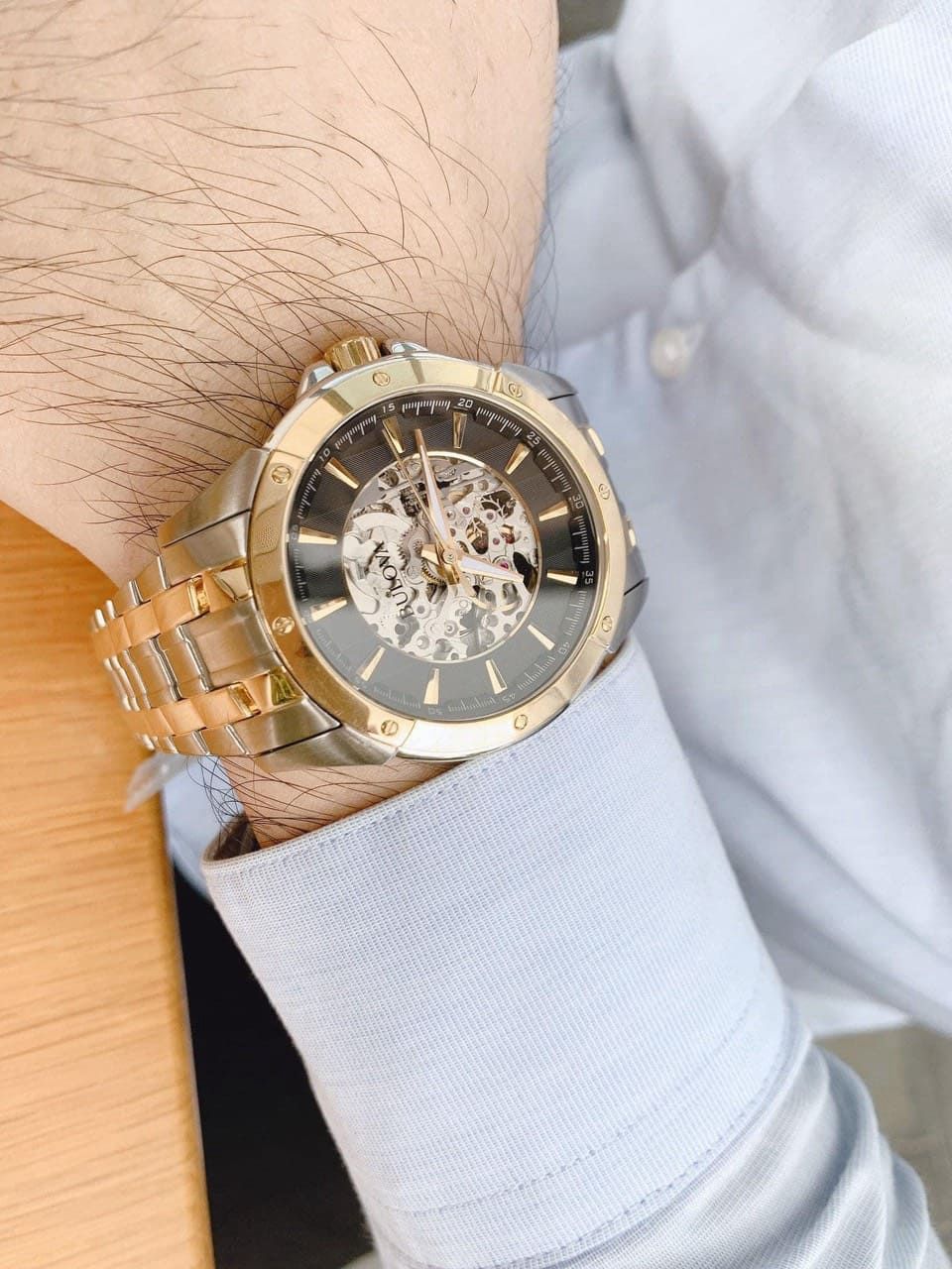 Bulova Skeleton Automático para Caballero – 98A146
