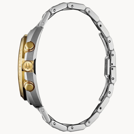 Bulova Curv de hombre correa de metal 43 mm – 98A157