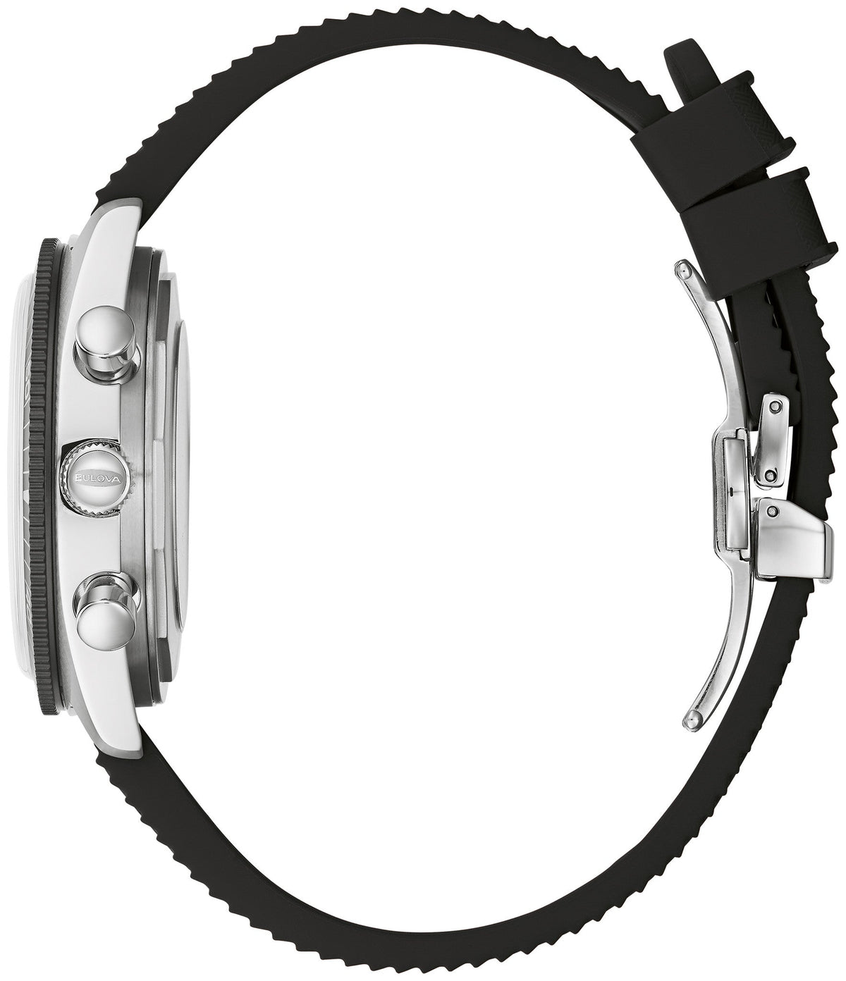 Bulova Surfboard unisex pulsera de caucho – 98A252