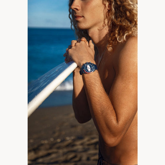 Bulova Surfboard de hombre pulsera de resina – 98A253