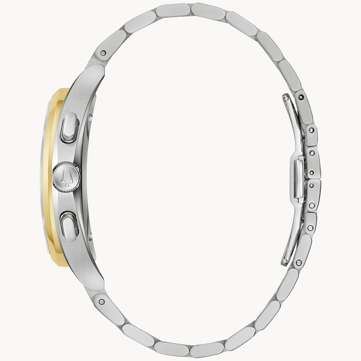 Bulova Curv de hombre pulsera de metal – 98A301