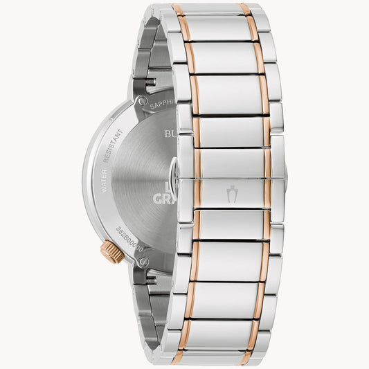 Bulova Latin Grammy de hombre correa de metal 42 mm – 98A309