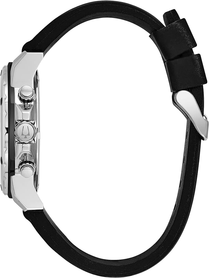 Bulova Marine Star de hombre banda de caucho 44mm – 98B127