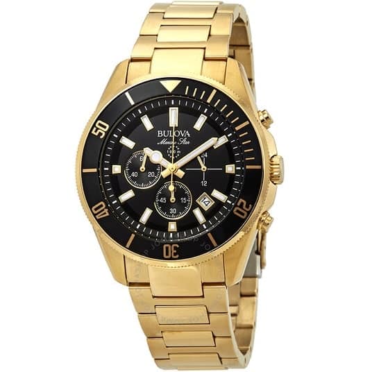 Bulova de caballero pulsera de metal 42 mm – 98B250