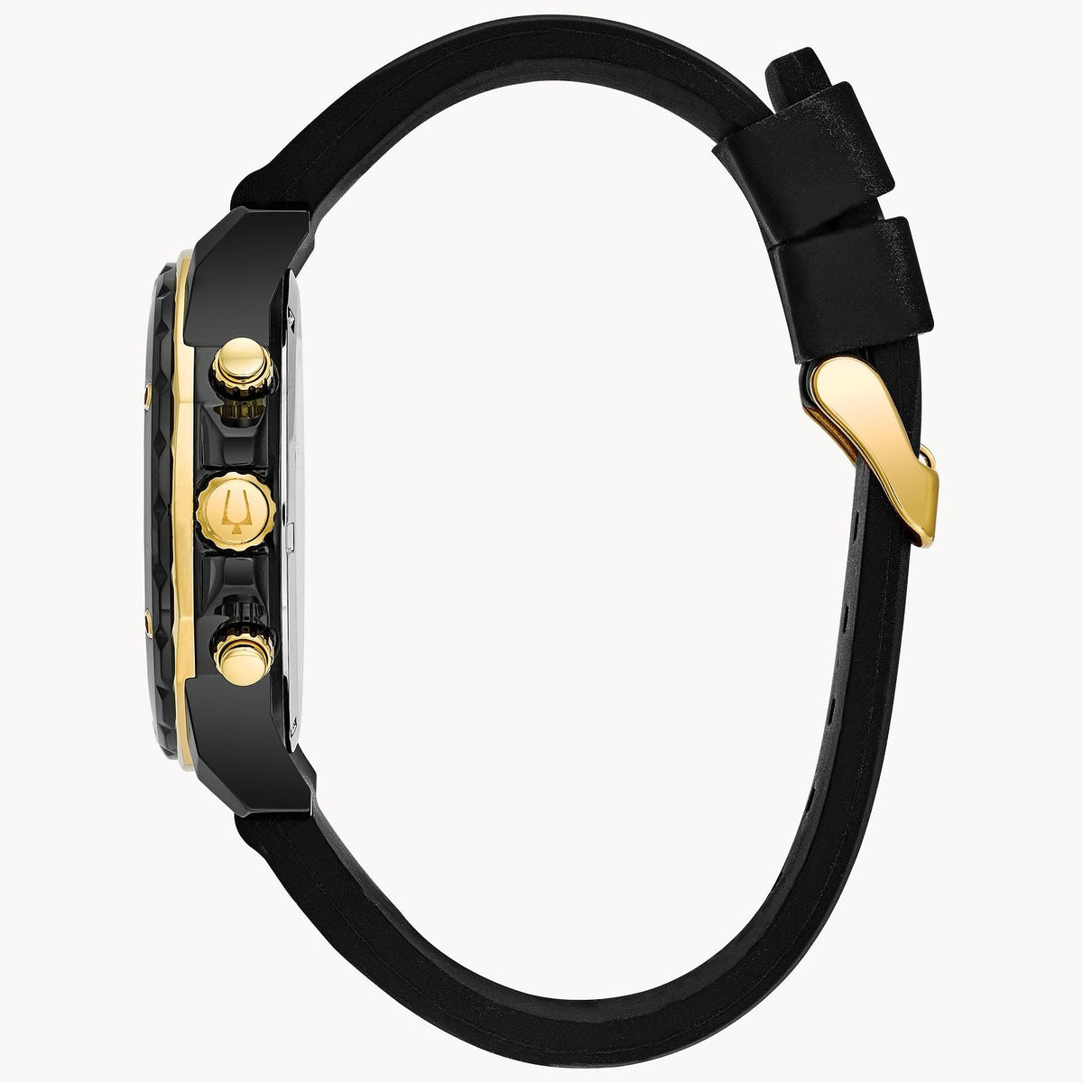 Bulova para caballero pulsera de caucho – 98B278
