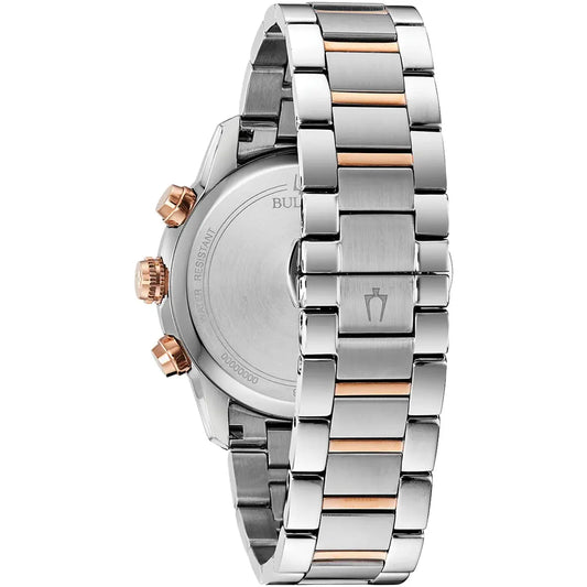 Bulova Sutton de caballero pulsera de metal 44 mm – 98B335