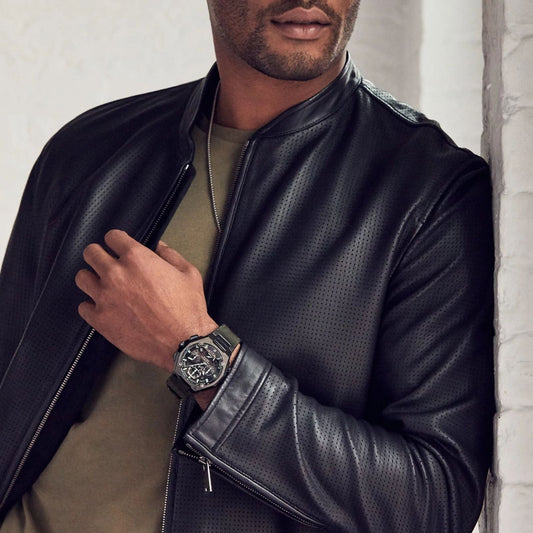 Bulova Series X SE de caballero pulsera de piel – 98B355