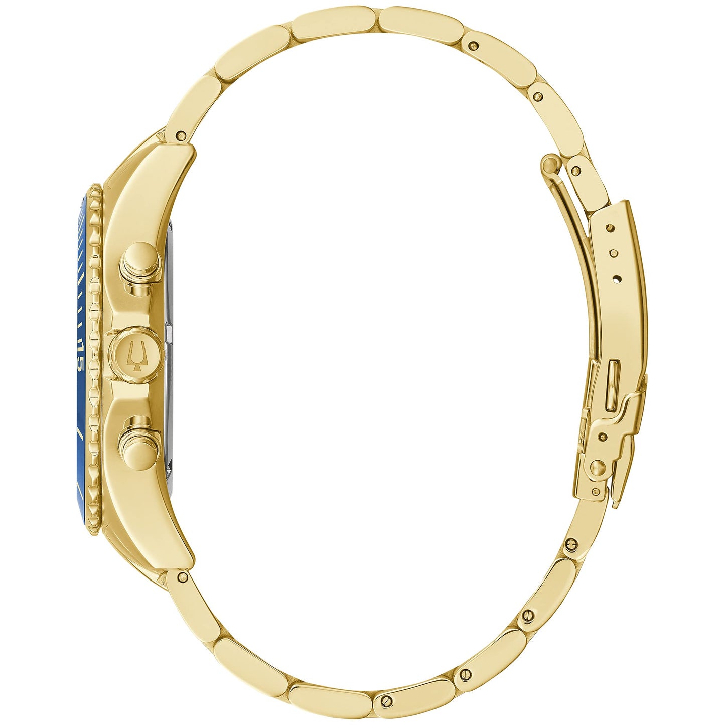 Bulova Marine Star de hombre correa de metal – 98B377