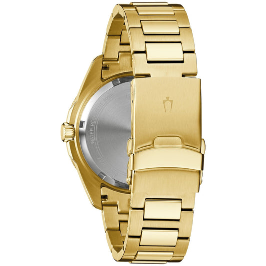 Bulova Marine Star Análogo para hombre pulsera de metal – 98B396