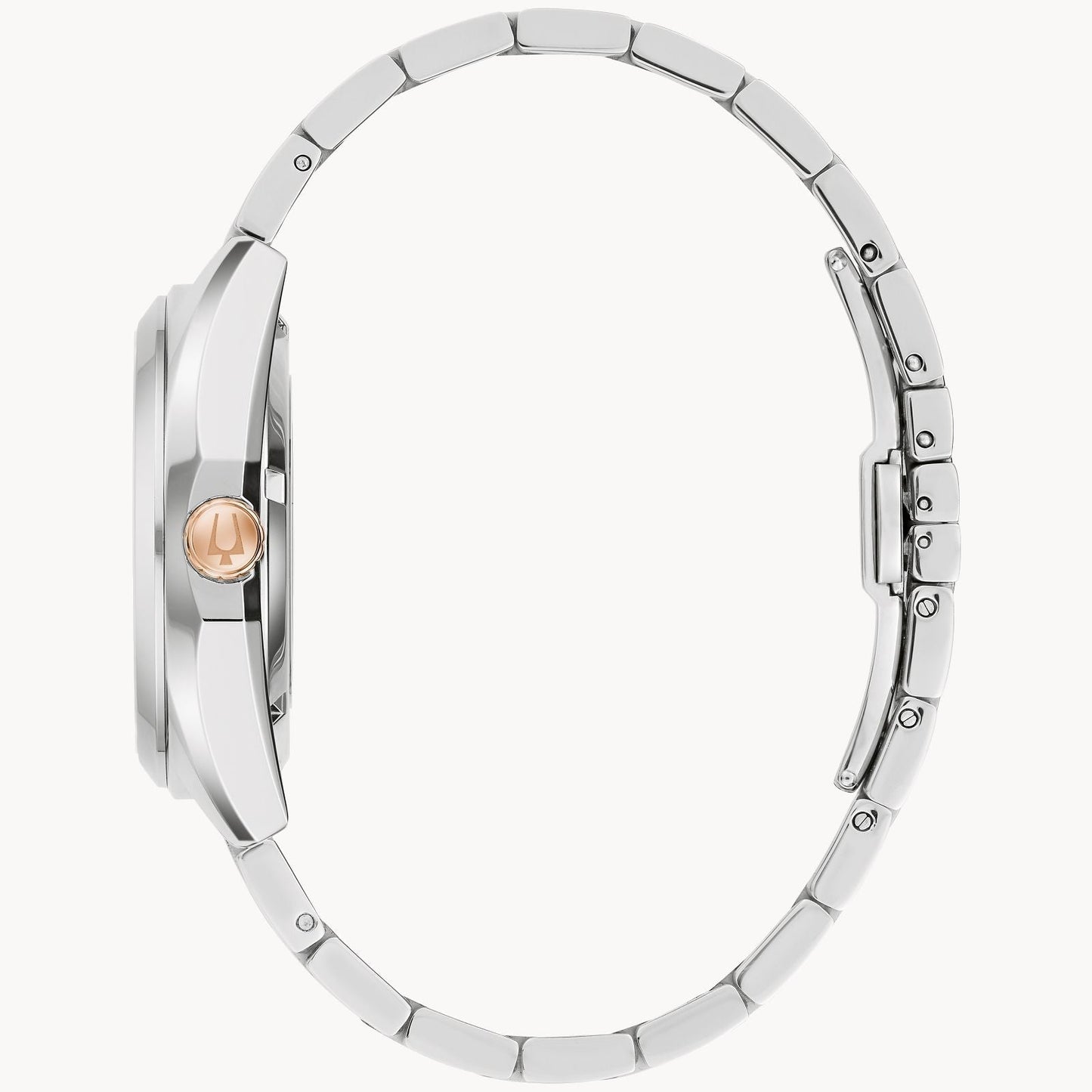 Bulova Surveyor de caballero pulsera de metal 39 mm – 98B422