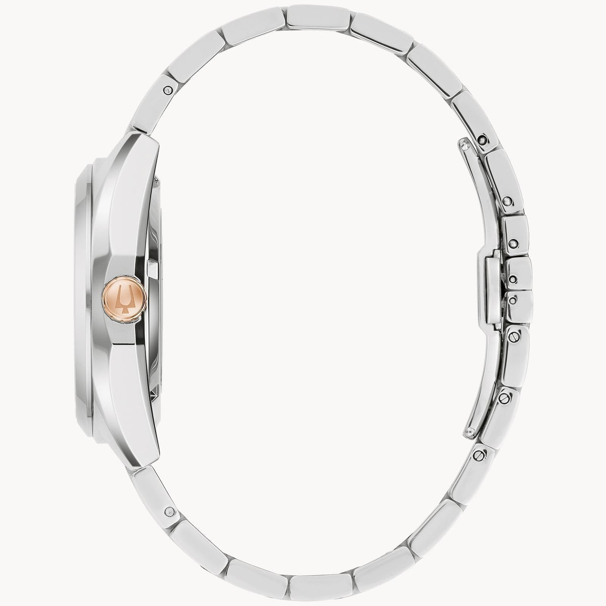 Bulova Surveyor de caballero pulsera de metal 39 mm – 98B422
