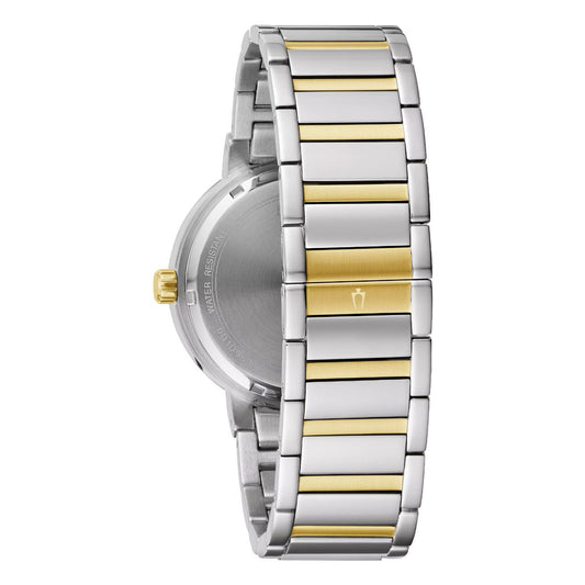 Bulova Dress para caballero pulsera de metal análogo – 98C123